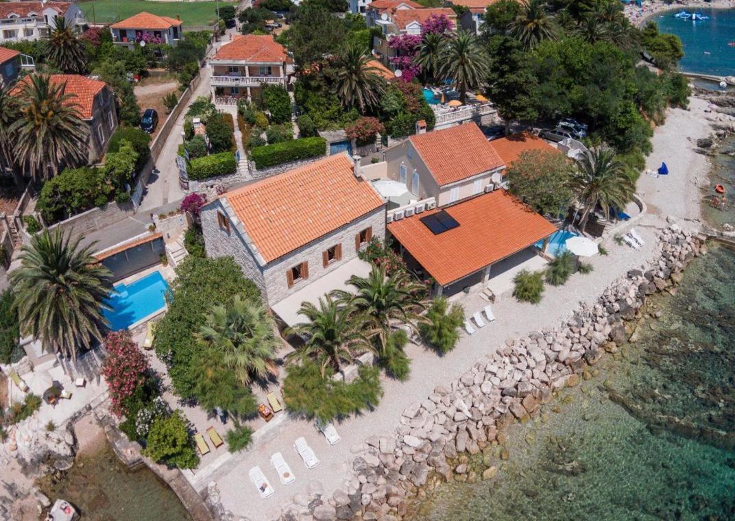 Luxury Beachfront Villa Mare With Private Pool At The Beach Orebic - Peljesac Exterior foto